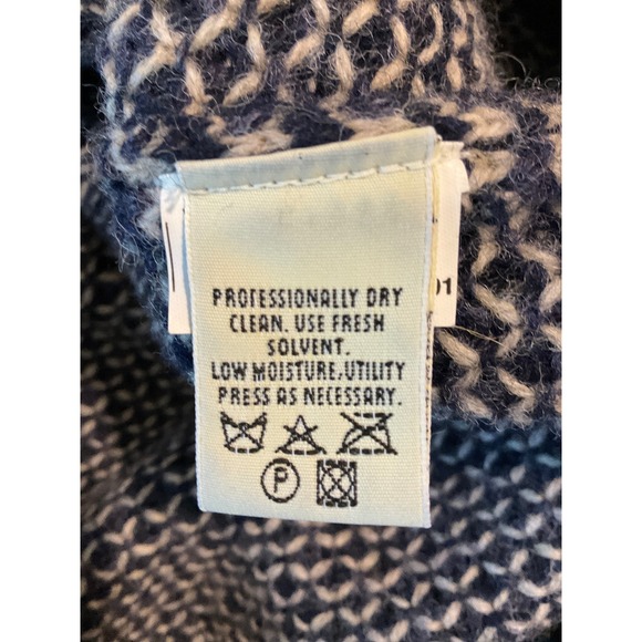 Vintage Eddie Bauer 100% Wool Pullover Sweater Crew Neck Grandpacore Winter XXL - Picture 5 of 7